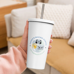 Greytunite Insulated tumbler with a straw